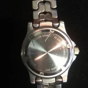 Bulova Quartz Water Resistant Watch 2 Tone silver & gold  7 1/2 Amazon.com: Bulova Ladies main image 2
